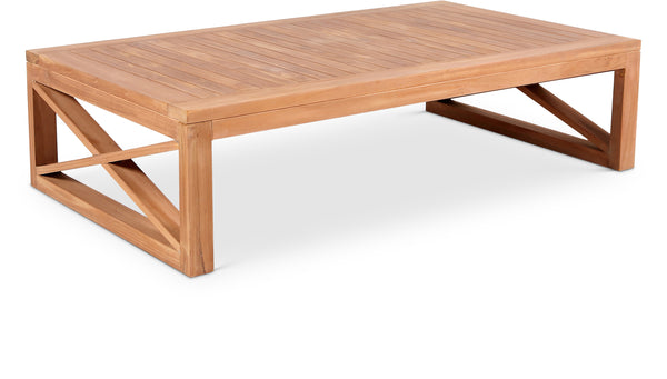 Anguilla Natural Teak Outdoor Coffee Table