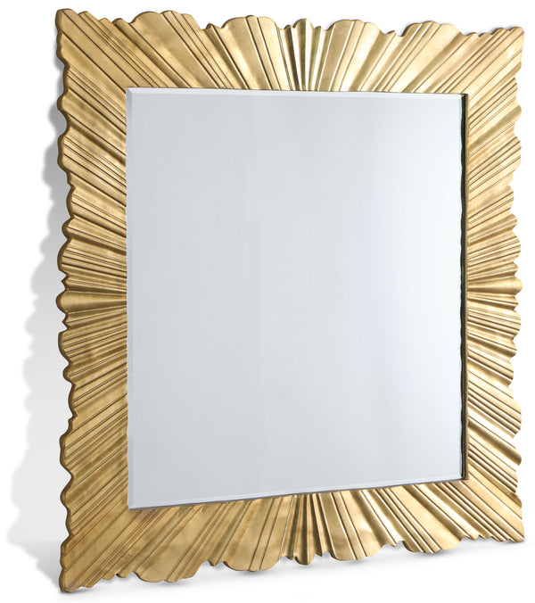 Golda Gold Leaf Mirror