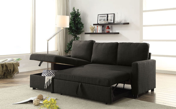 Hiltons Reverible Sectional Sofa W/Sleeper & Storage