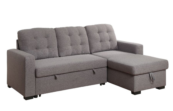 Chambord Reversible Sectional Sofa W/Sleeper & Storage