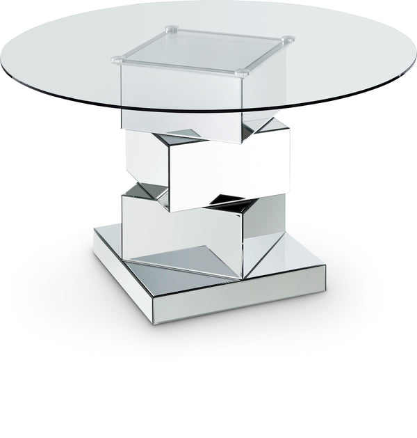 Haven Chrome Dining Table