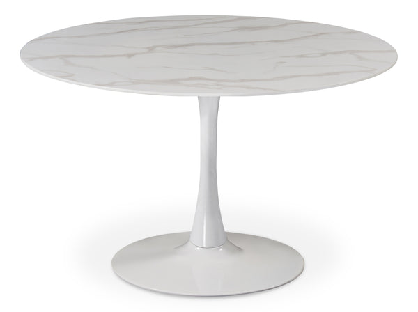 Tulip White Dining Table