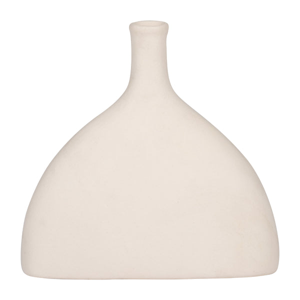 Cer, 7" Half Dome Vase, Cotton