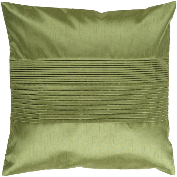 Solid Pleated HH-013 18"H x 18"W Pillow Cover