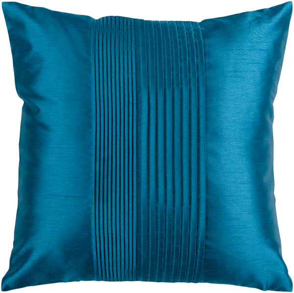Solid Pleated HH-024 18"H x 18"W Pillow Cover