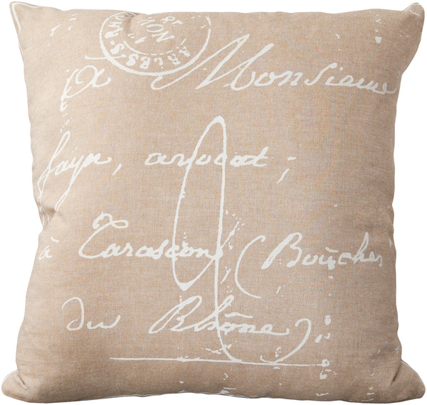 Montpellier LG-511 18"H x 18"W Pillow Cover