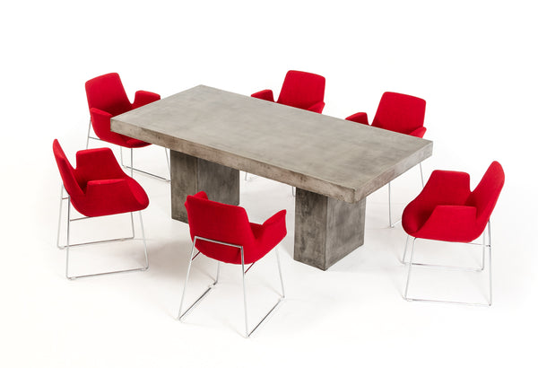 Modrest Saber Modern Concrete Dining Table