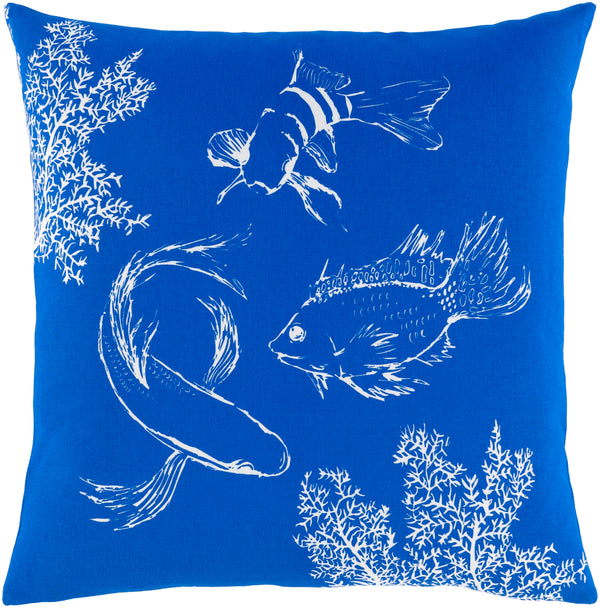 Sea Life SLF-005 18"H x 18"W Pillow Cover