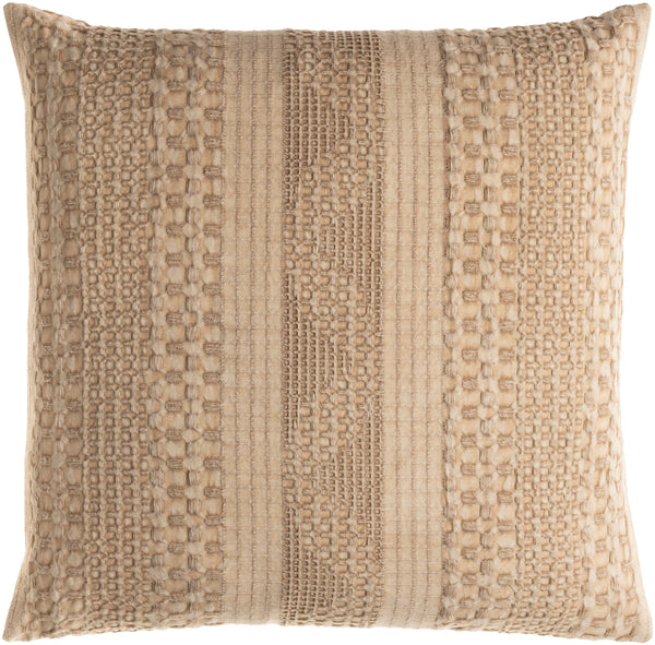 Washed Waffle WWA-004 18"H x 18"W Pillow Cover