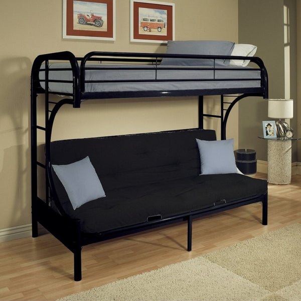 Eclipse Twin/Full Futon Bunk Bed