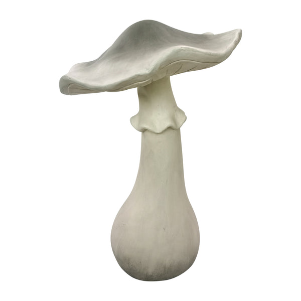 28" Garden Mushroom, Grey