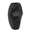 Cer, 14"h Abstract Vase, Black