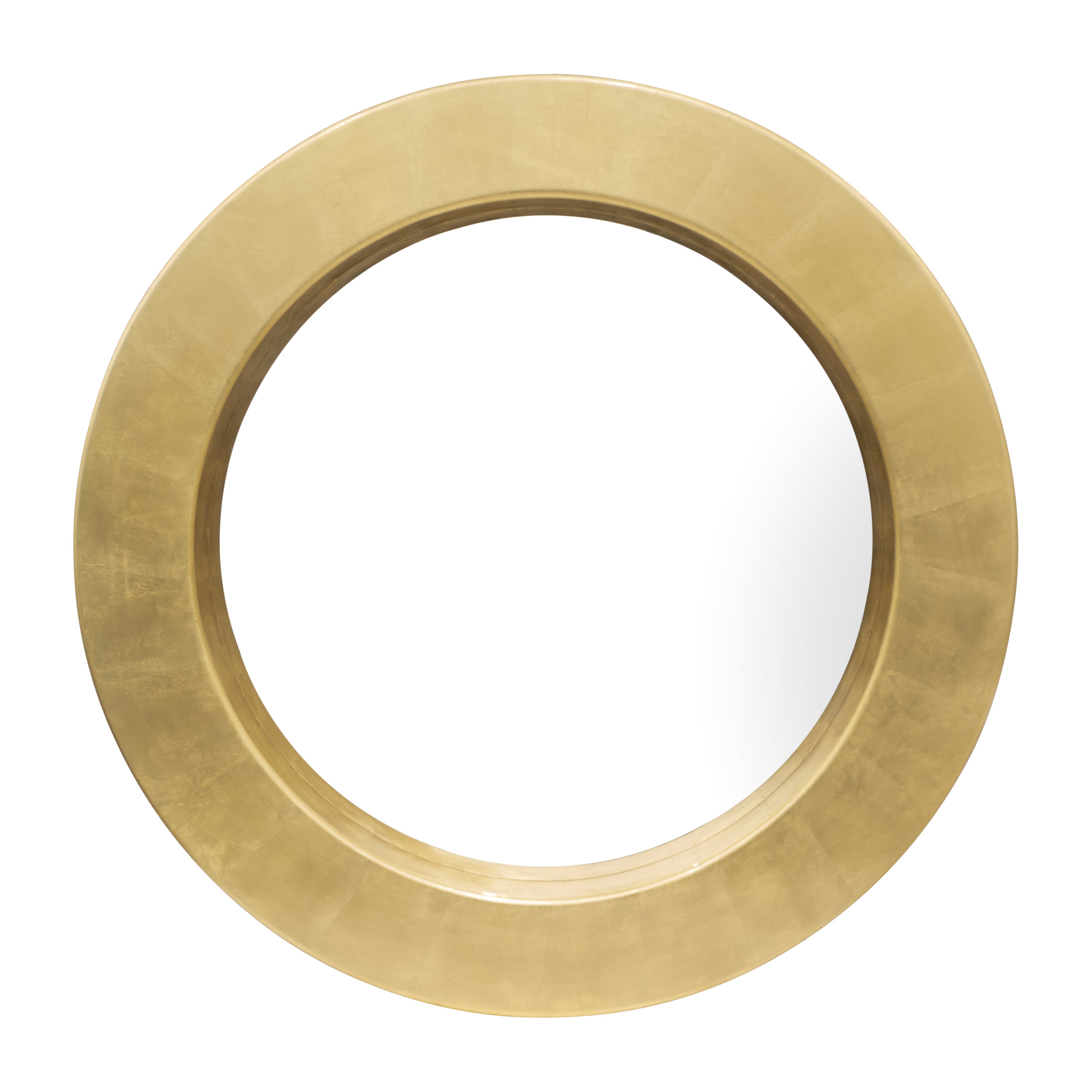 47x47, Gold Disc Mirror