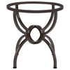 Aviano Dining Table Base Gunmetal