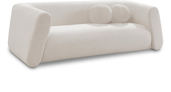 Abbington Cream Boucle Fabric Sofa