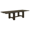 Calandra Rectangle Dining Table with Extension Leaf Vintage Java