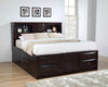 Phoenix 10-drawer California King Bed Deep Cappuccino