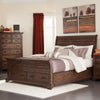 Elk Grove Eastern King Storage Bed Vintage Bourbon