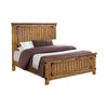 Brenner California King Panel Bed Rustic Honey