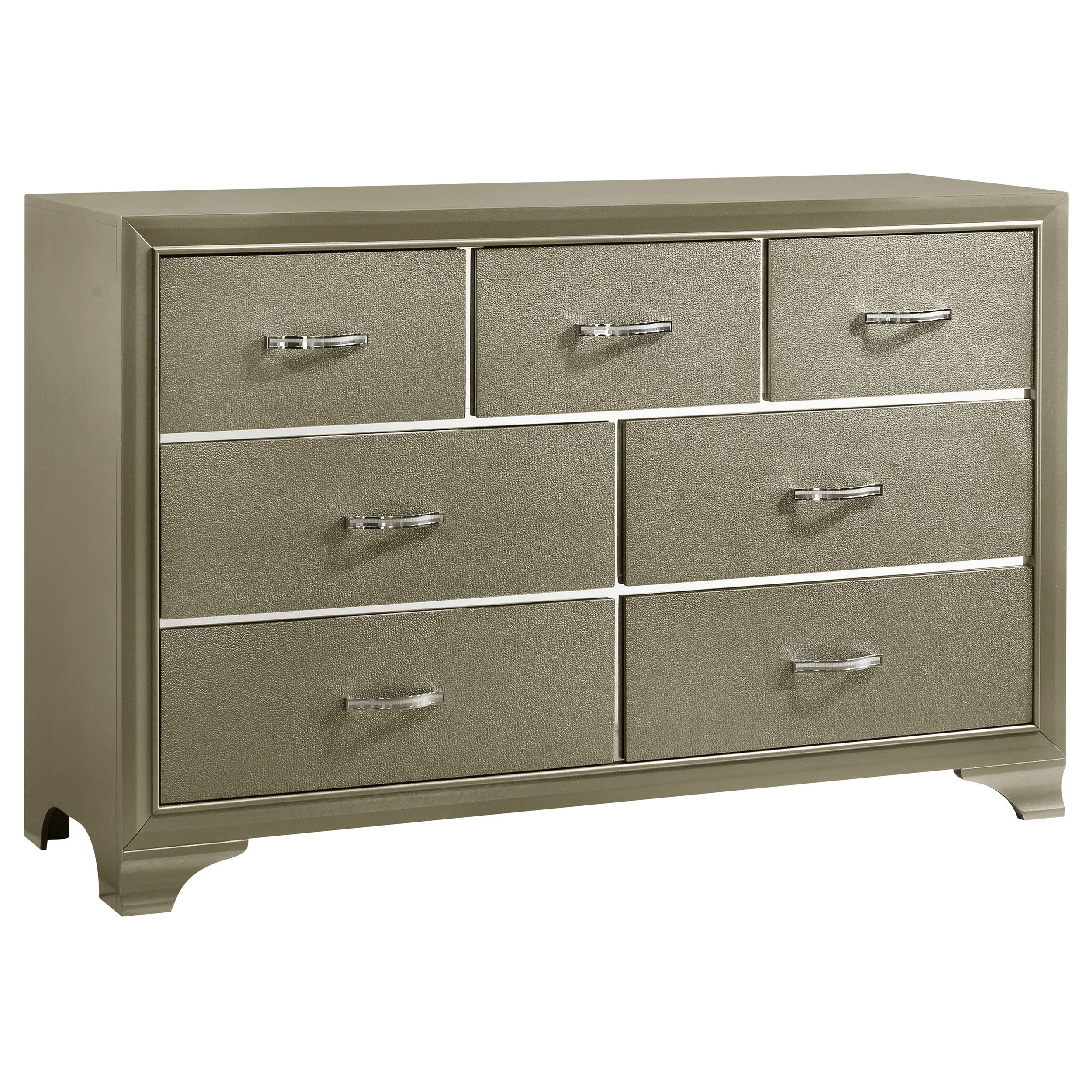 Beaumont 7-drawer Rectangular Dresser Champagne