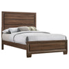 Brandon Queen Panel Bed Medium Warm Brown