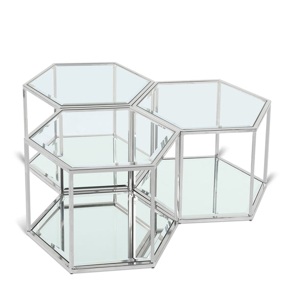 Sei Chrome Coffee Table