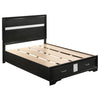 Miranda Full Storage Bed Black