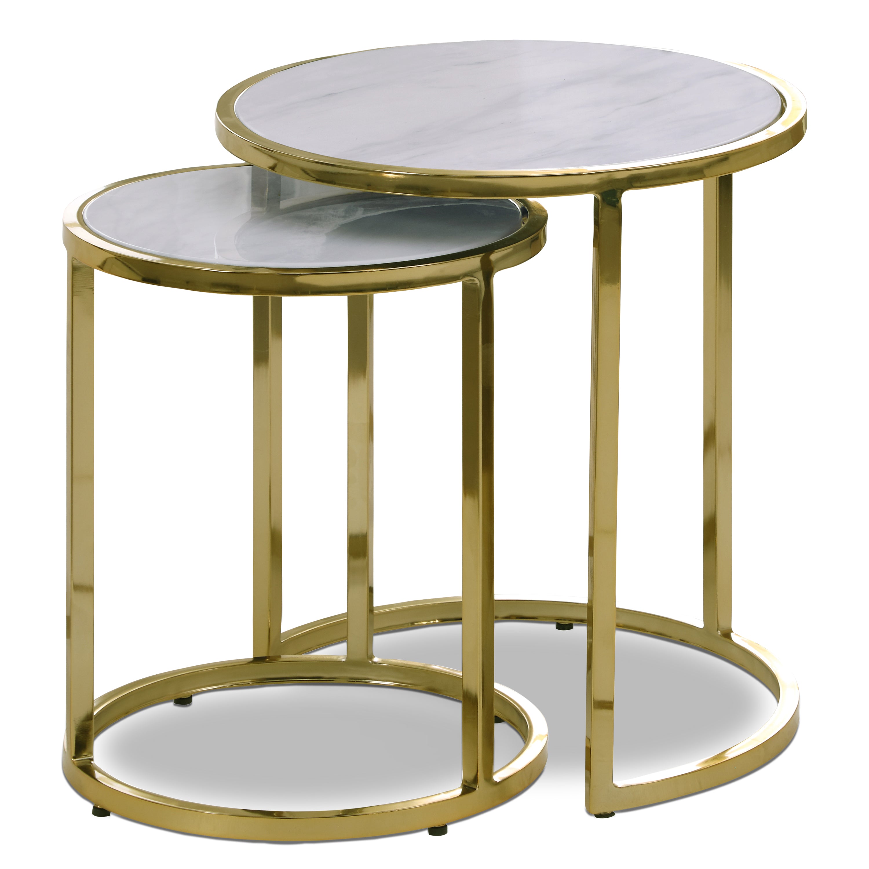 Massimo Gold End Table