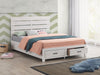 Brantford Eastern King Storage Bed Coastal White