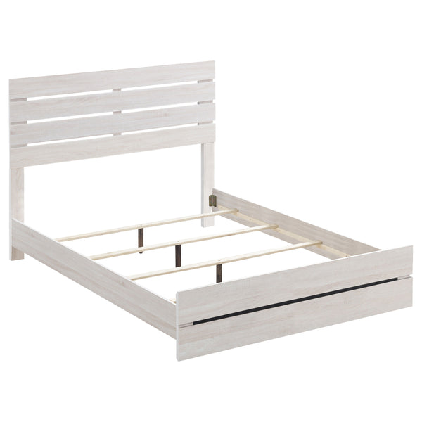 Brantford Queen Panel Bed Coastal White