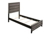 Watson Twin Panel Bed Grey Oak