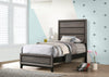 Watson Twin Panel Bed Grey Oak