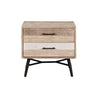 Marlow 2-drawer Nightstand Rough Sawn Multi