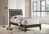 Serenity Twin Panel Bed Mod Grey