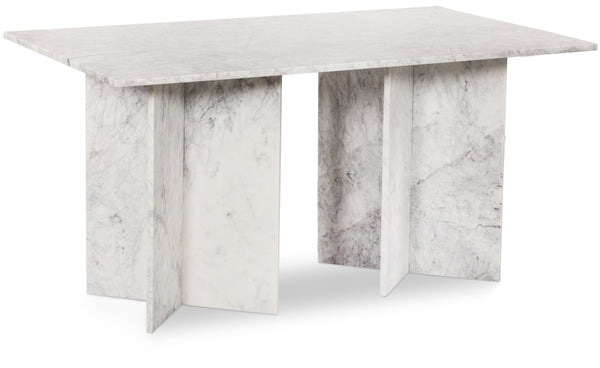 Verona White Dining Table (3 Boxes)