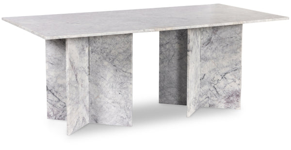 Verona White Dining Table (3 Boxes)