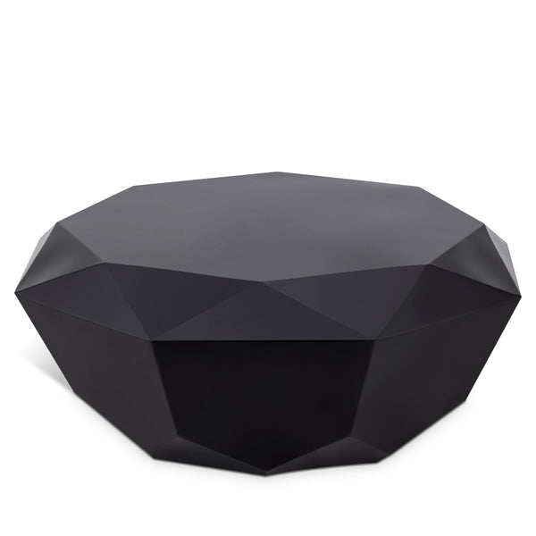 Gemma Matte Black Coffee Table