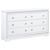 Eleanor Rectangular 6-drawer Dresser White