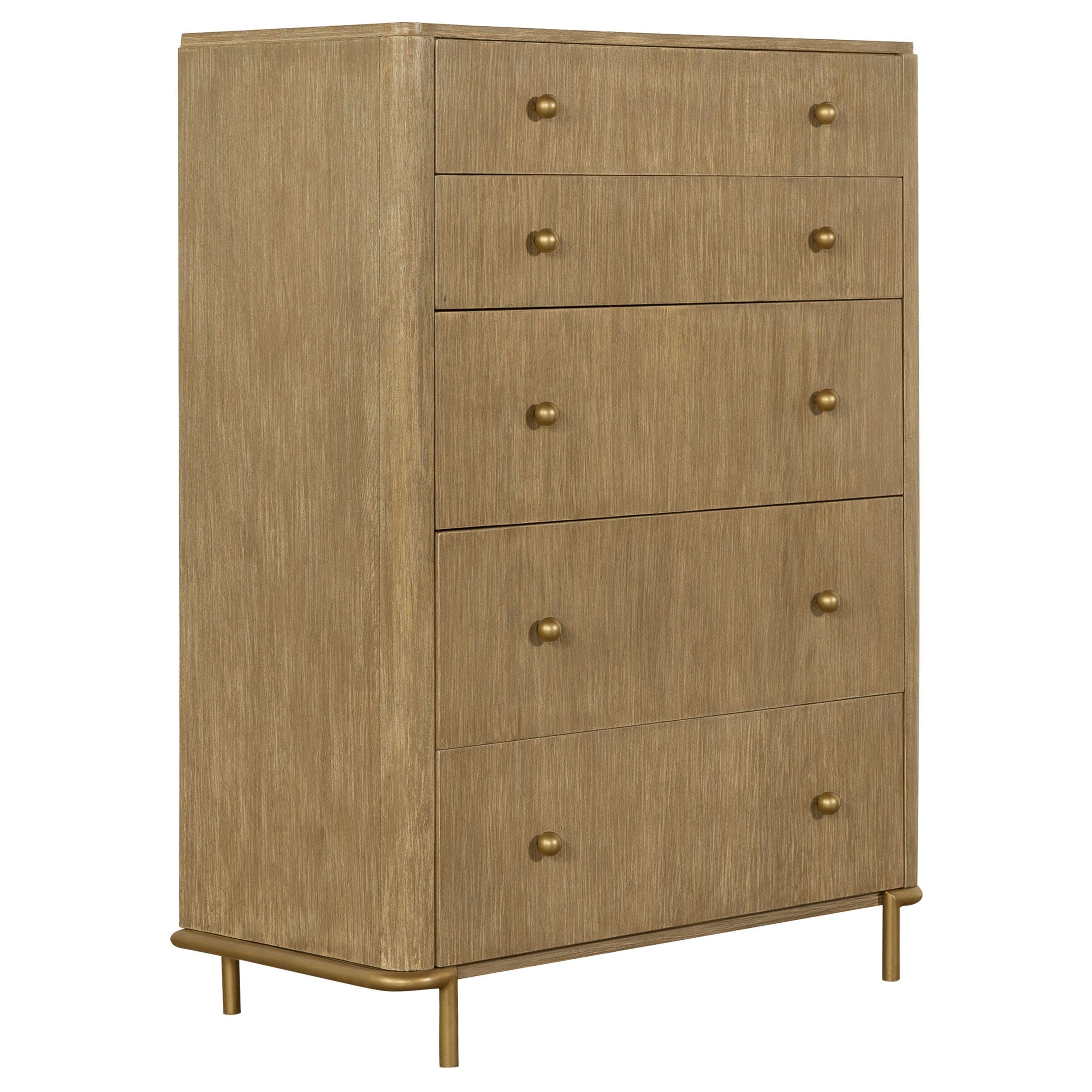 Arini 5-drawer Chest Sand Wash