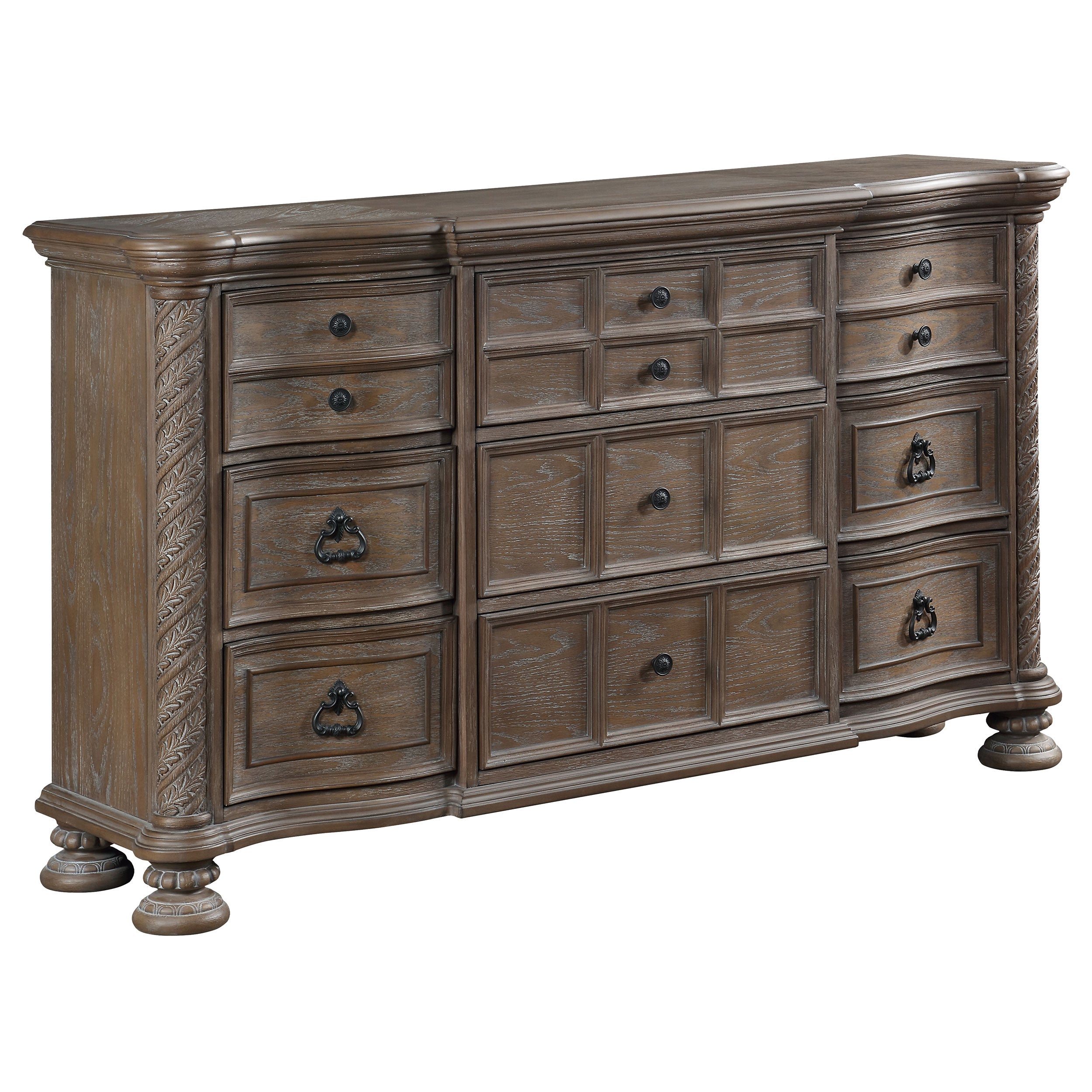 Emmett 9-drawer Dresser Walnut