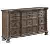 Emmett 9-drawer Dresser Walnut