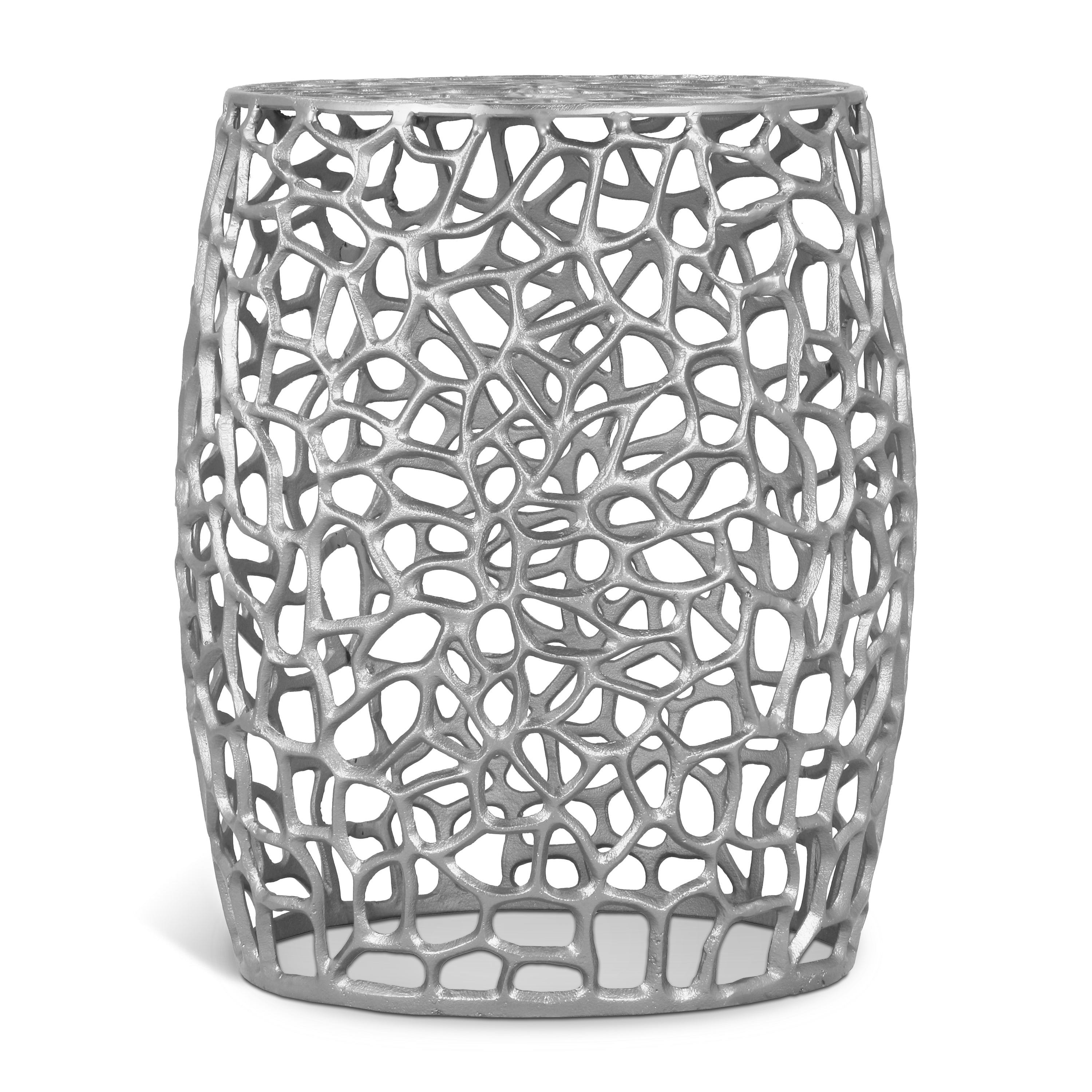 Priya Silver End Table