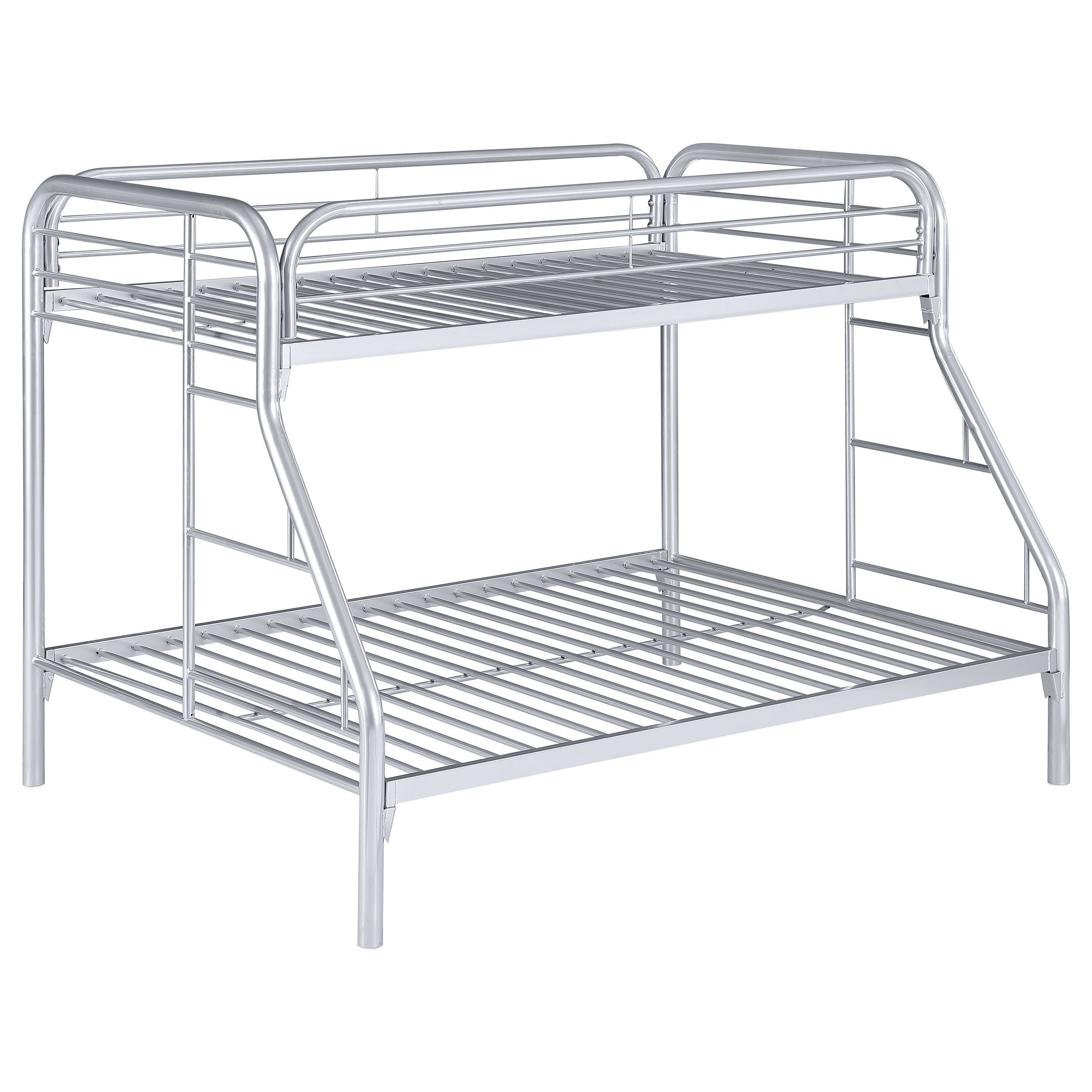 Morgan Twin Over Full Bunk Bed Silver