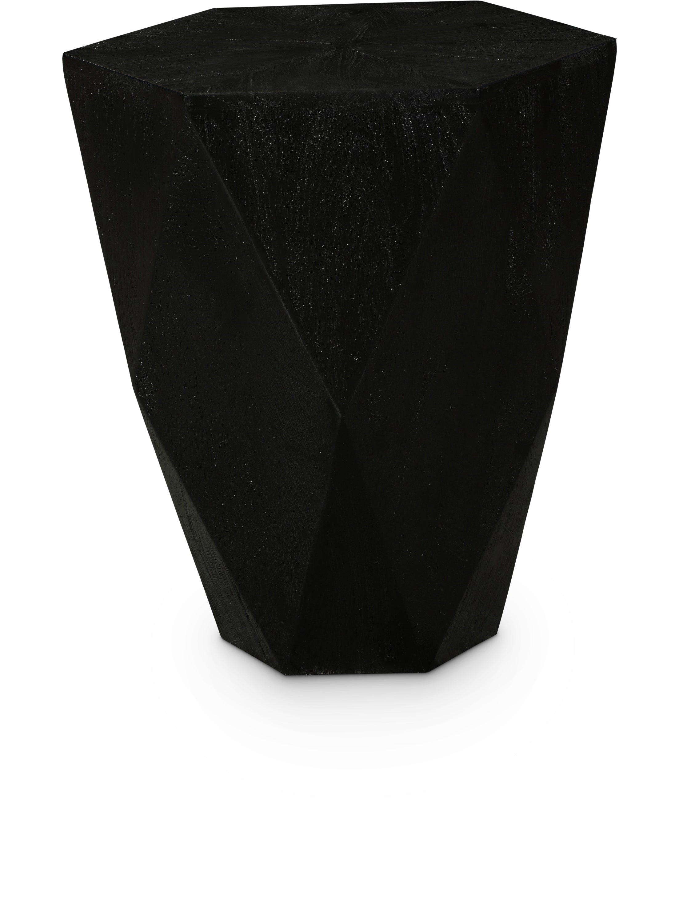 Diamante Black End Table