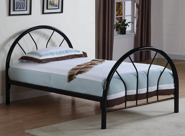 Marjorie Twin Platform Bed Black