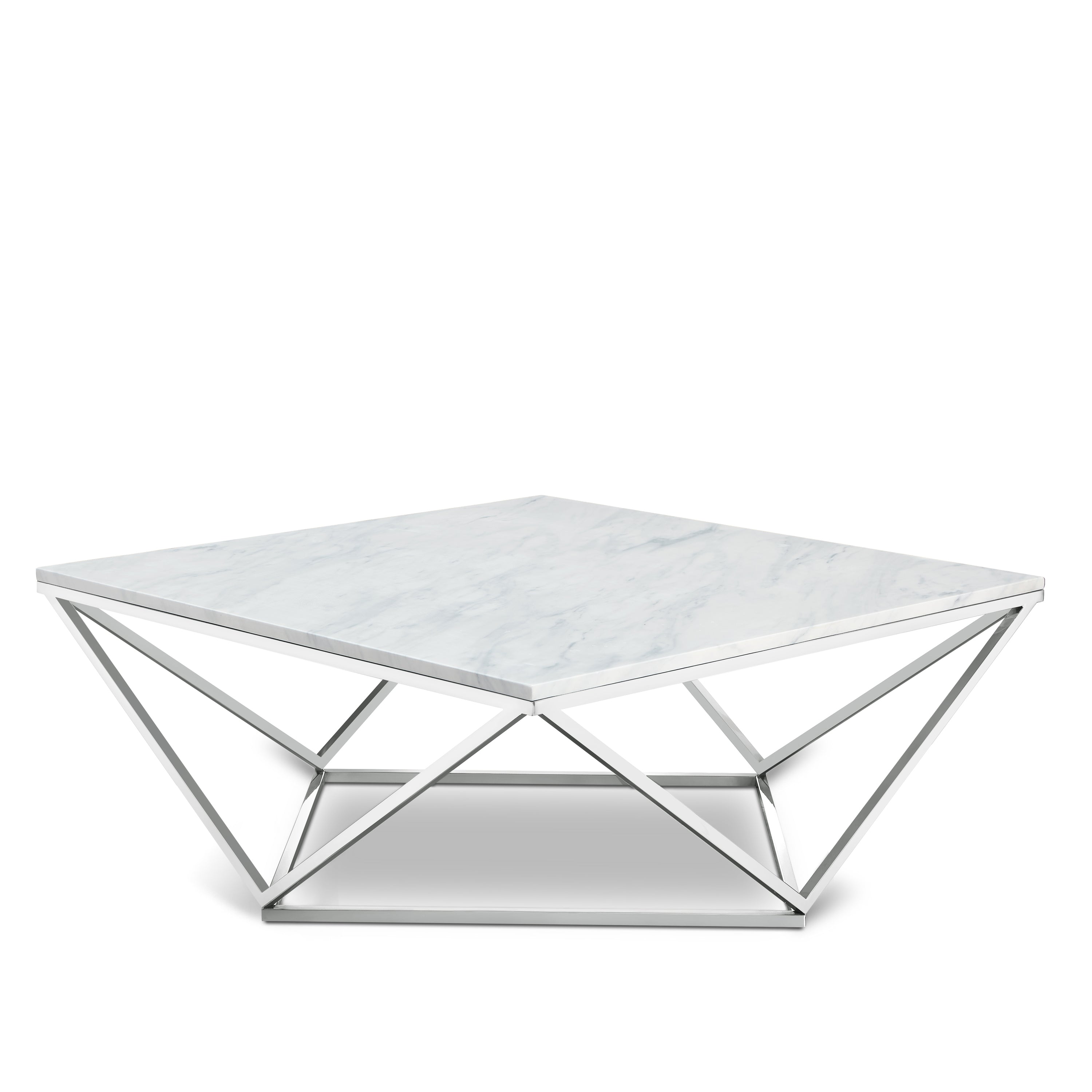 Skyler Chrome Coffee Table