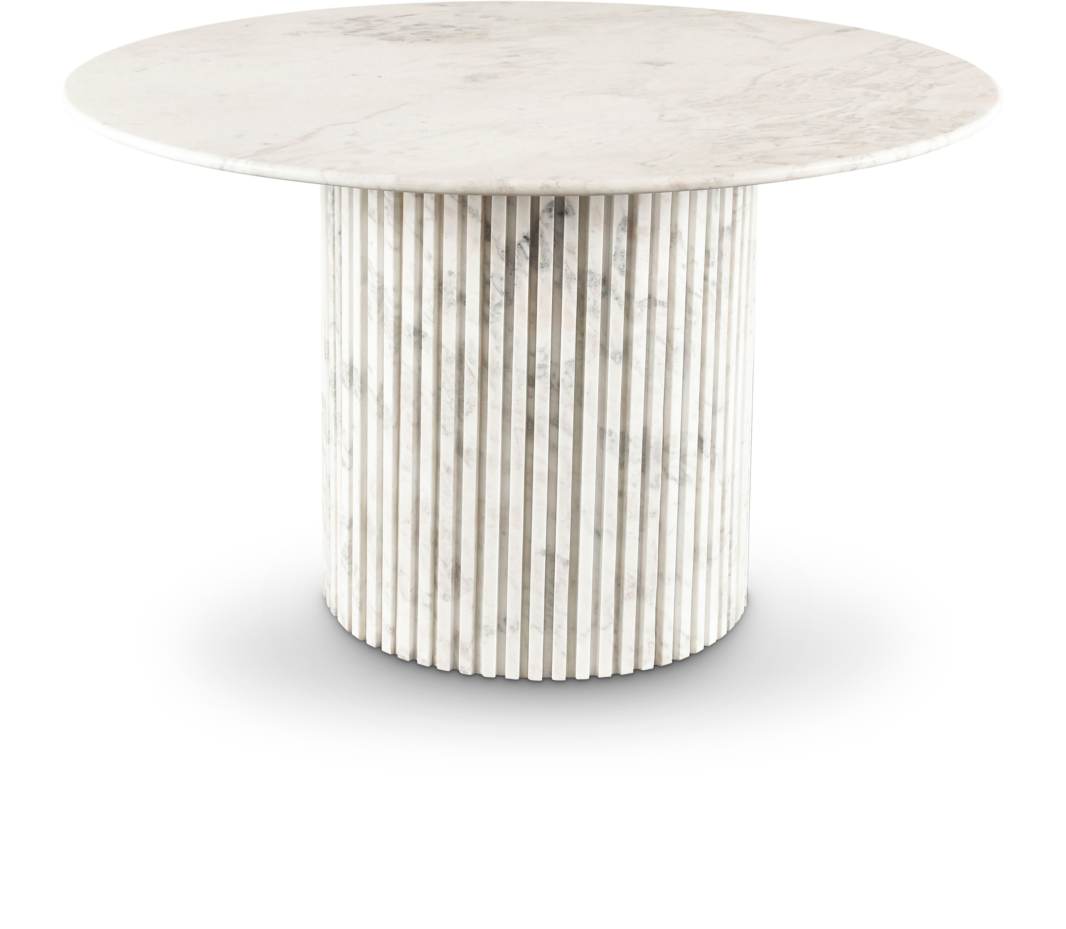 Genoa White Dining Table