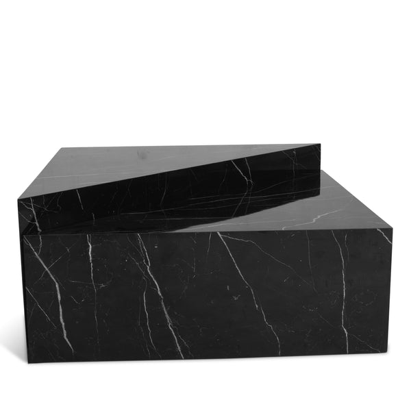 Aritzia Black Faux Marble Coffee Table