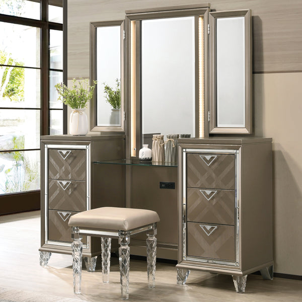 Skylar Vanity Desk & Mirror