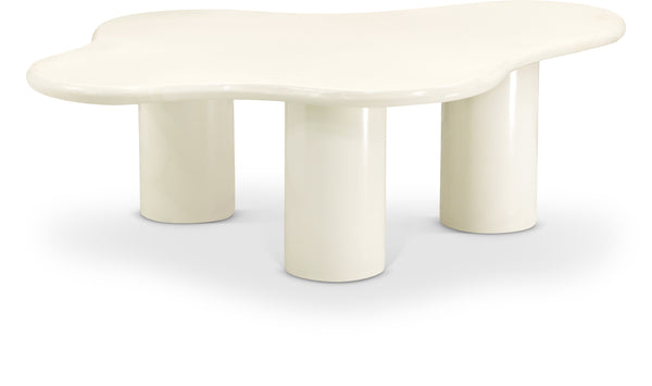 Romaine Cream Coffee Table